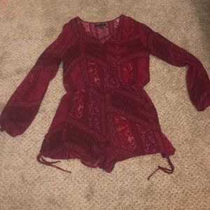 Kendall and Kylie long sleeved romper